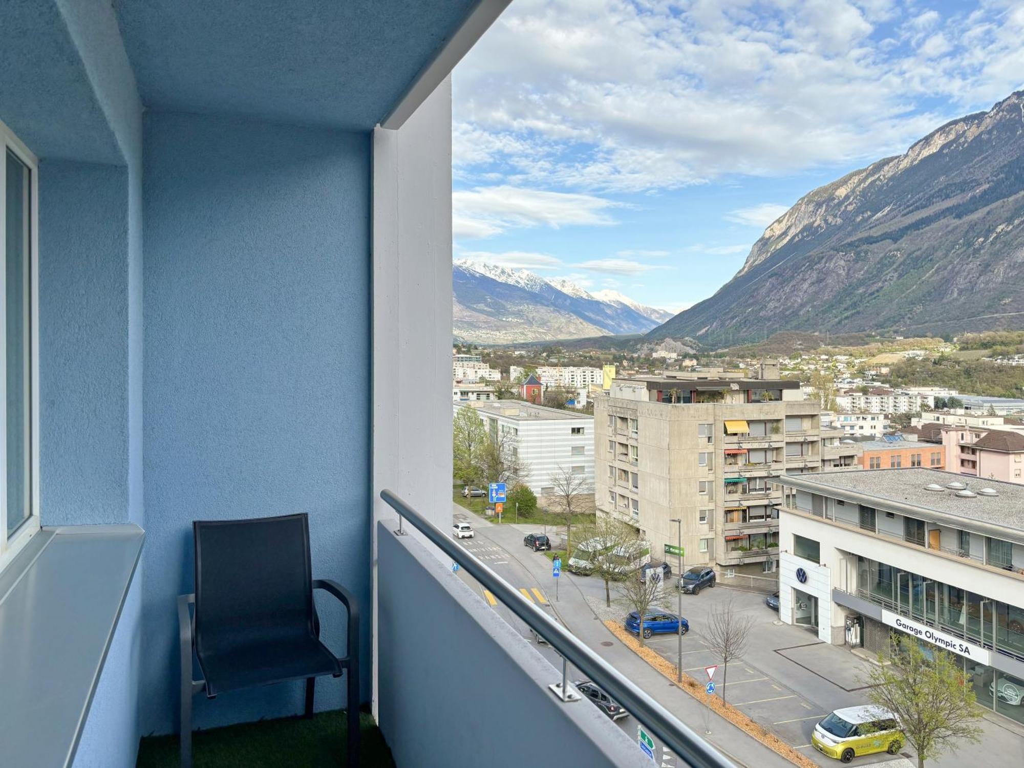 Nonanteneuf Appart Hotel Sierre - Contactless Check-In Zewnętrze zdjęcie